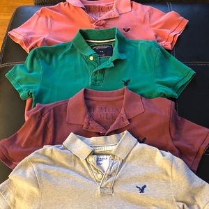 Guys American Eagle polo shirts